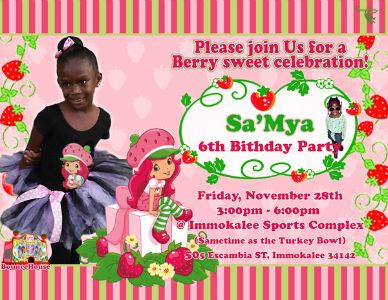 Sa'Mya's 6th Birthday Party